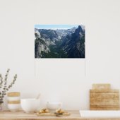 Uitzicht vanaf Glacier Point in Yosemite National Poster (Keuken)