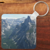 Uitzicht vanaf Glacier Point in Yosemite National Sleutelhanger (Achterkant)