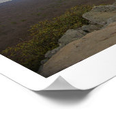 Uitzicht vanaf Hawk Mountain Poster (Hoek)