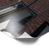 Uitzicht vanaf het dak van de Duomo Foto Afdruk (Hoek)