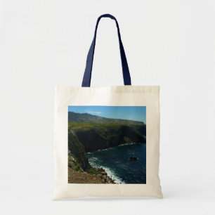 Uitzicht vanaf het eiland Santa Cruz in Channel Is Tote Bag