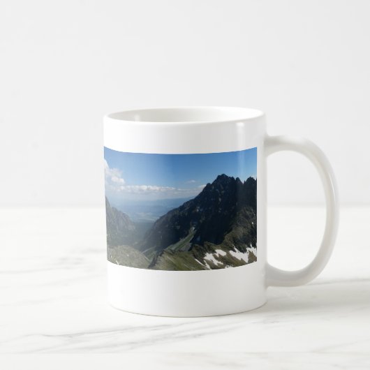 Uitzicht vanaf Koprowa Pass, Tatras Koffiemok (Rechts)