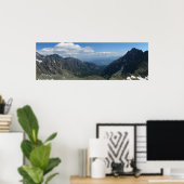 Uitzicht vanaf Koprowa Pass, Tatras Poster (Thuiskantoor)