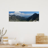 Uitzicht vanaf Koprowa Pass, Tatras Poster (Keuken)