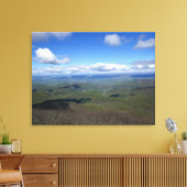 Uitzicht vanaf Mary's Rock Canvas Afdruk (Insitu (Woonkamer))