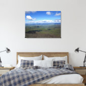 Uitzicht vanaf Mary's Rock Canvas Afdruk (Insitu (Slaapkamer))
