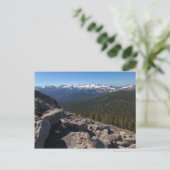 Uitzicht vanaf Mitchell Peak in Sequoia National P Briefkaart (Staand voorkant)