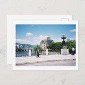 Uitzicht vanaf Motoyasu Bridge: Hiroshima Briefkaart (Voorkant / Achterkant)