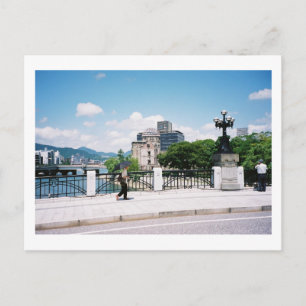 Uitzicht vanaf Motoyasu Bridge: Hiroshima Briefkaart