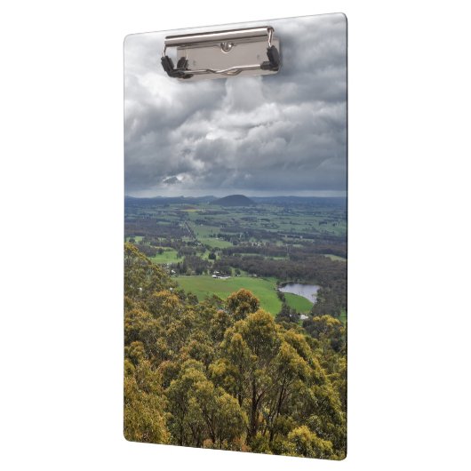 Uitzicht vanaf Mount Buninyong Klembord (Links)