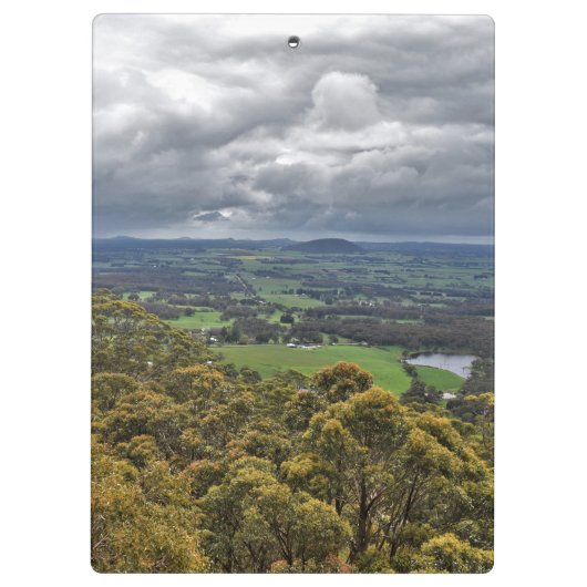 Uitzicht vanaf Mount Buninyong Klembord (Achterkant)