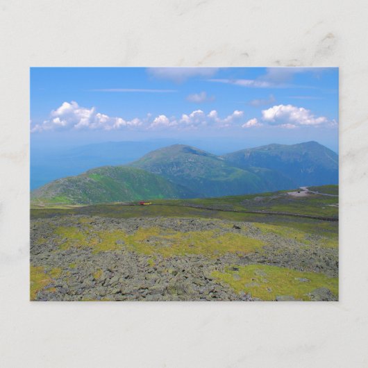 Uitzicht vanaf Mt Washington NH Briefkaart (Voorkant)