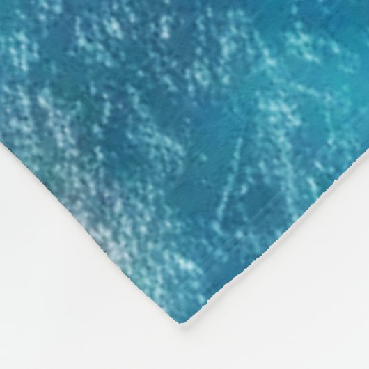 Uitzicht vanaf Ocean Cliffs: Wild Shore Fleece Deken (Hoek)