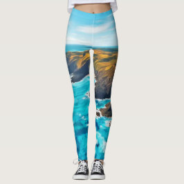 Uitzicht vanaf Ocean Cliffs: Wild Shore Leggings
