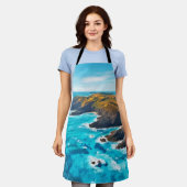 Uitzicht vanaf Ocean Cliffs: Wild Shore Schort (Gedragen)