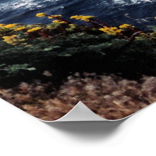 Uitzicht vanaf Route 1 Poster (Hoek)