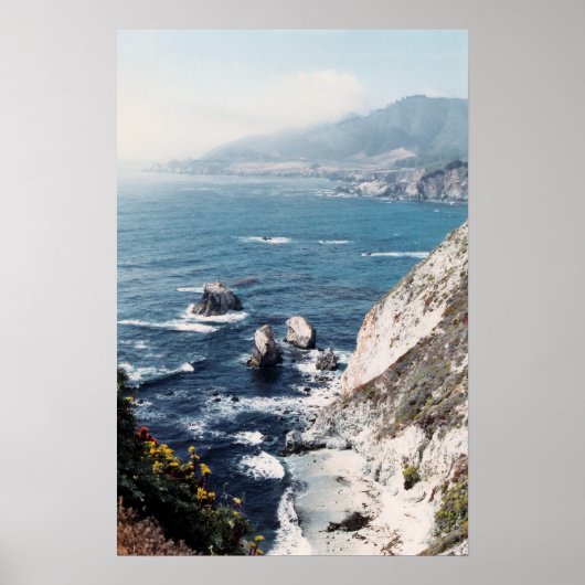 Uitzicht vanaf Route 1 Poster (Voorkant)