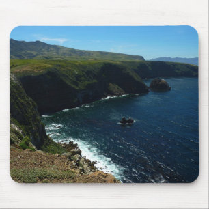 Uitzicht vanaf Santa Cruz Island in Channel Island Muismat