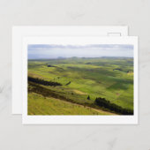 Uitzicht vanaf Serro do Cume: Terceira, Azoren Briefkaart (Voorkant / Achterkant)