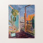 Uitzicht vanuit het Studio-venster Isaac Grünewald Legpuzzel (Verticaal)