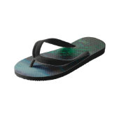 Uitzicht vanuit San Chirico, Italië Kinder Teenslippers (Schuin)