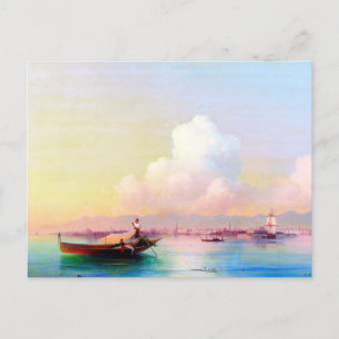 Uitzicht Venetië van de Lido door Ivan Aivazovsky Briefkaart