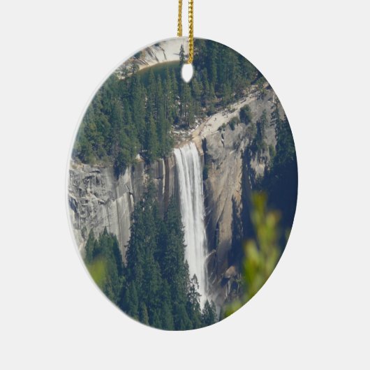 Uitzicht Vernal Herfsten van Glacier Point, CA Keramisch Ornament (Rechts)