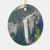 Uitzicht Vernal Herfsten van Glacier Point, CA Keramisch Ornament (Links)