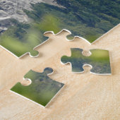 Uitzicht Vernal Herfsten van Glacier Point, CA Legpuzzel (Zijkant)