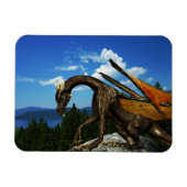 Uitzicht VinylMagnet Magneet (Horizontaal)