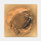 Uitzicht visogen van Titan's oppervlak Magneet (Voorkant)