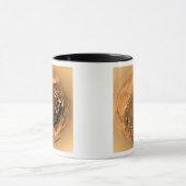 Uitzicht visogen van Titan's oppervlak Mok (Midden)