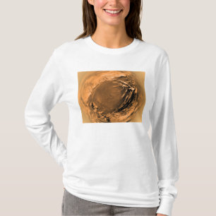 Uitzicht visogen van Titan's oppervlak T-shirt
