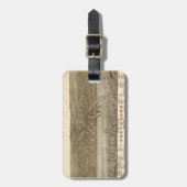 Uitzicht vogelgriep Kaart van Cleveland Ohio (1877 Bagagelabel (Voorkant verticaal)