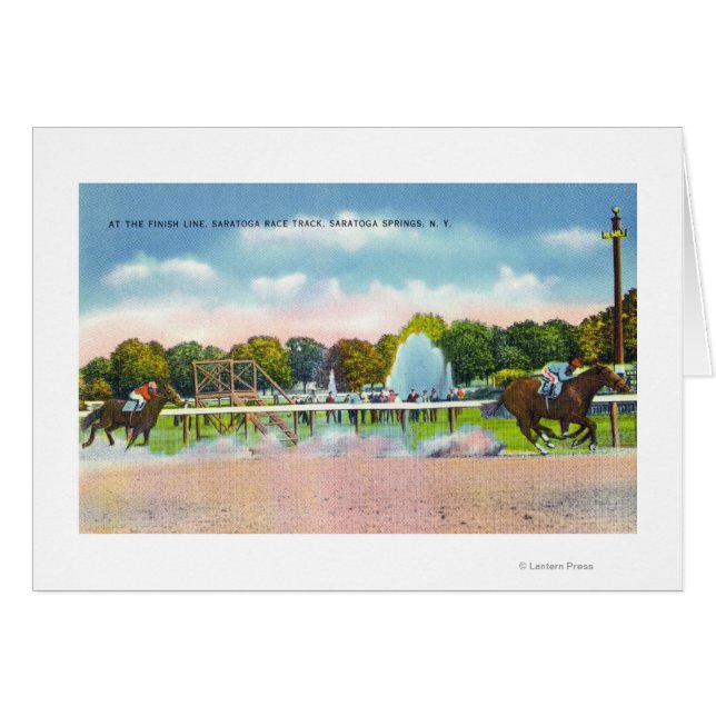 Uitzicht voor afwerking van het spoor Saratoga Rac (Voorkant Horizontaal)