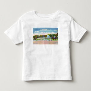 Uitzicht voor afwerking van het spoor Saratoga Rac Kinder Shirts
