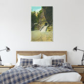 Uitzicht voor amfitheateringang canvas afdruk (Insitu (Slaapkamer))