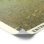 Uitzicht voor amfitheateringang poster (Hoek)