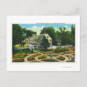 Uitzicht voor boommonument en botanische tuinen #  briefkaart (Voorkant)