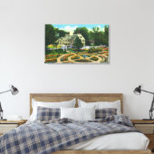 Uitzicht voor boommonument en botanische tuinen #  canvas afdruk (Insitu (Slaapkamer))