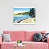 Uitzicht voor de Noordelijke Scheepvaart van Point Canvas Afdruk (Insitu (Woonkamer))
