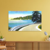 Uitzicht voor de Noordelijke Scheepvaart van Point Canvas Afdruk (Insitu (Woonkamer))