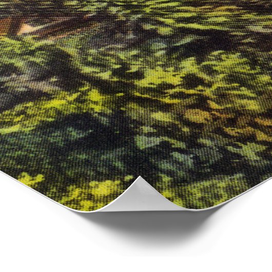 Uitzicht voor de Noordzee-ontsrift van Lions Gate Poster (Hoek)