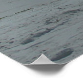 Uitzicht voor de Stille Oceaan Poster (Hoek)