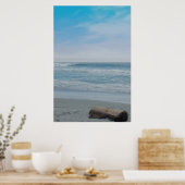 Uitzicht voor de Stille Oceaan Poster (Keuken)