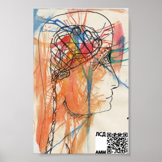 uitzicht voor geesten poster (Voorkant)