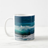 Uitzicht voor het breken van oceaangolven koffiemok (Links)