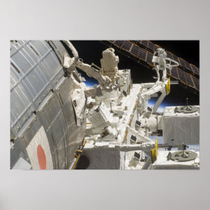 Uitzicht voor het sluiten van onderdelen poster