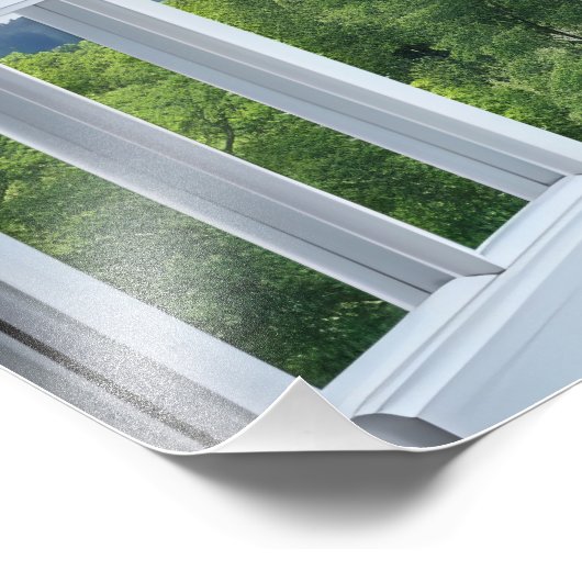 Uitzicht voor landschapsluik foto afdruk (Hoek)