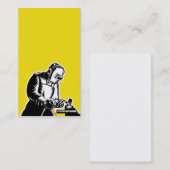 uitzicht voor lassen aan de zijkant visitekaartje (Voorkant / Achterkant)